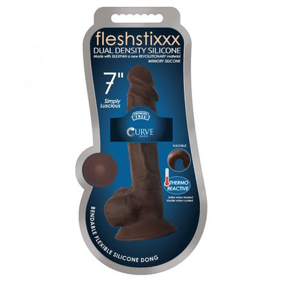 Silexpan Hypoallergenic Silicone Dildo With Balls - 7 Inch - SP BOUTIQUE