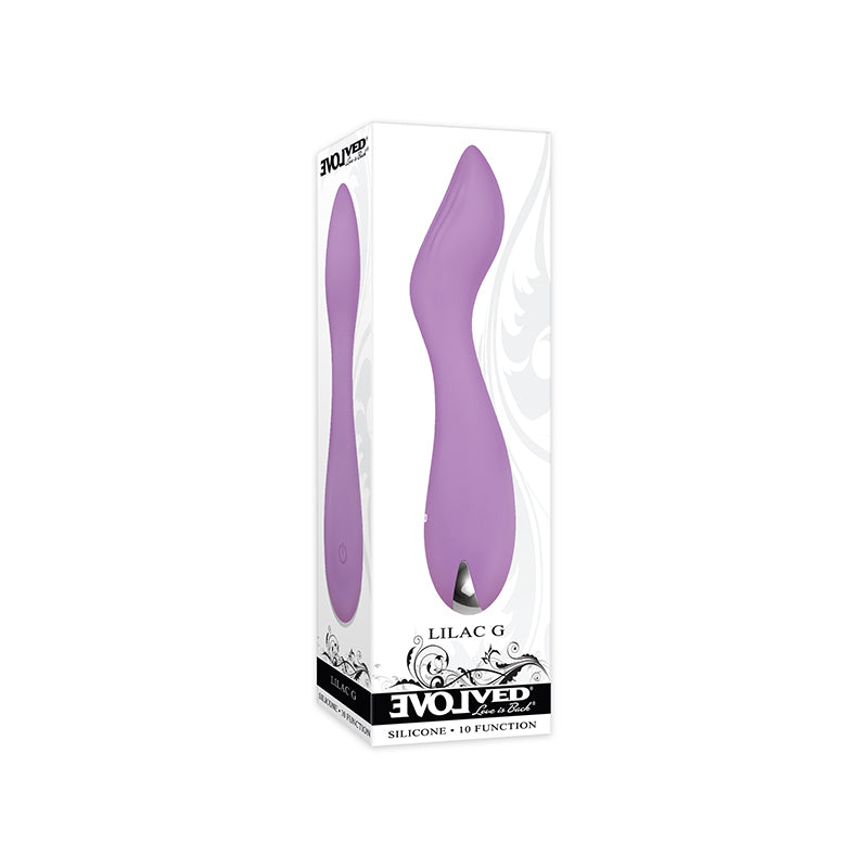 Evolved Lilac G Silicone Rechargeable Purple - SP BOUTIQUE