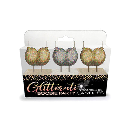 Glitterati Boobie Candle Set - SP BOUTIQUE