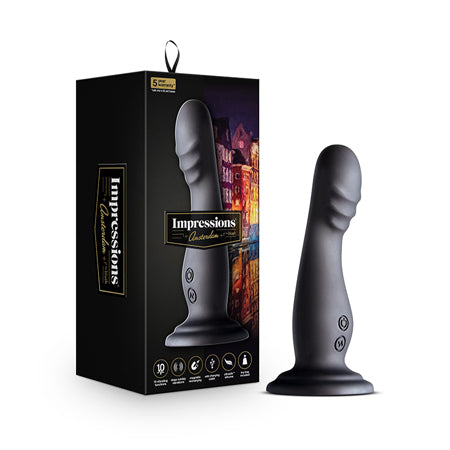 Impressions Amsterdam Vibrator Black - SP BOUTIQUE