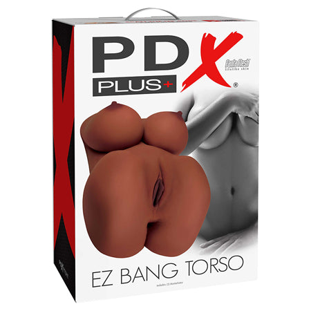 PDX Plus EZ Bang 14-Inch Torso Masturbator with Realistic Fanta Flesh® Design - SP BOUTIQUE