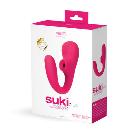 Vedo Suki Plus Rechargeable Dual Sonic Vibe - SP BOUTIQUE