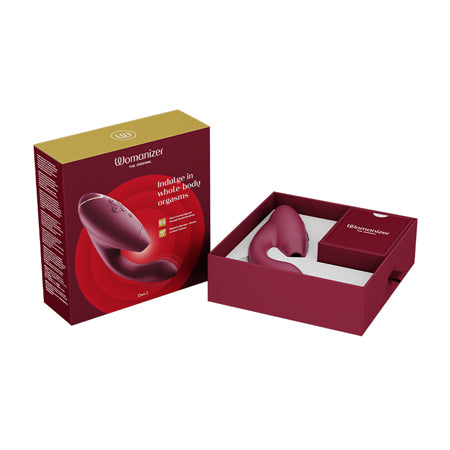 Womanizer DUO 2: Premium Rabbit Toy with Pleasure Air Technology &amp; G-Spot Vibration - Waterproof, 10 Patterns - SP BOUTIQUE