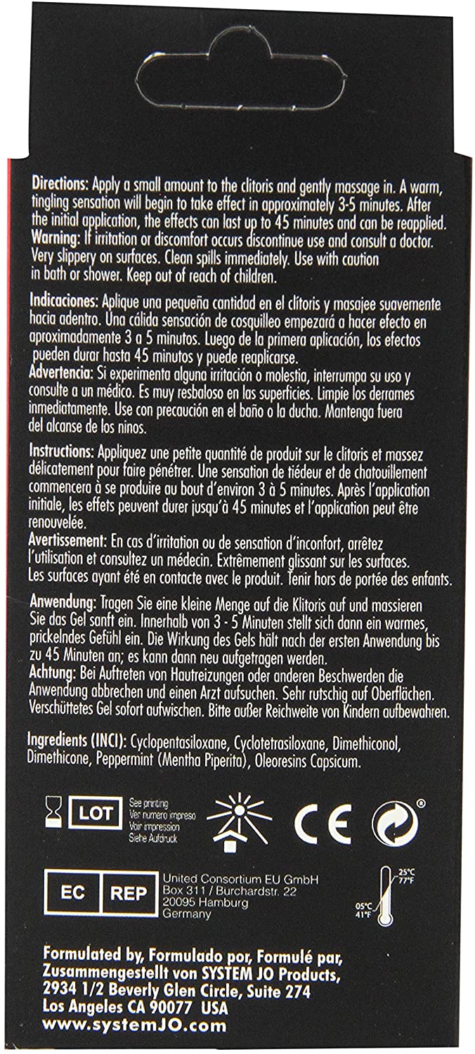 Jo Clitoral Warming Stimulation Gel Spicy - SP BOUTIQUE