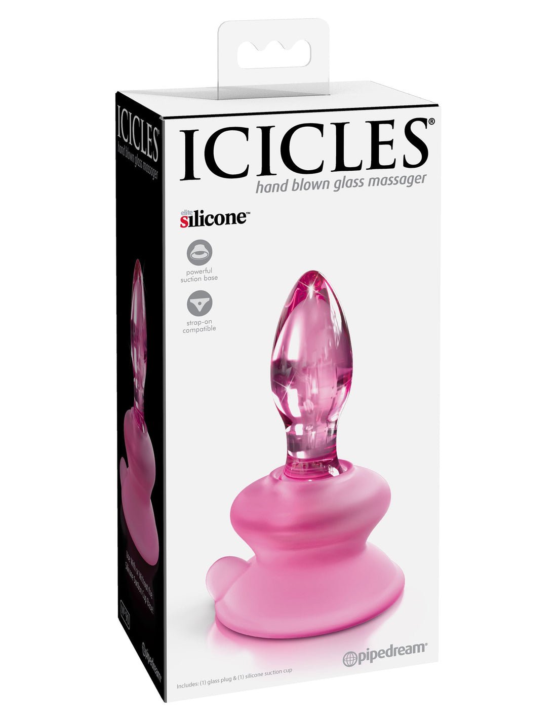 Icicles No. 90 - With Silicone Suction Cup - SP BOUTIQUE