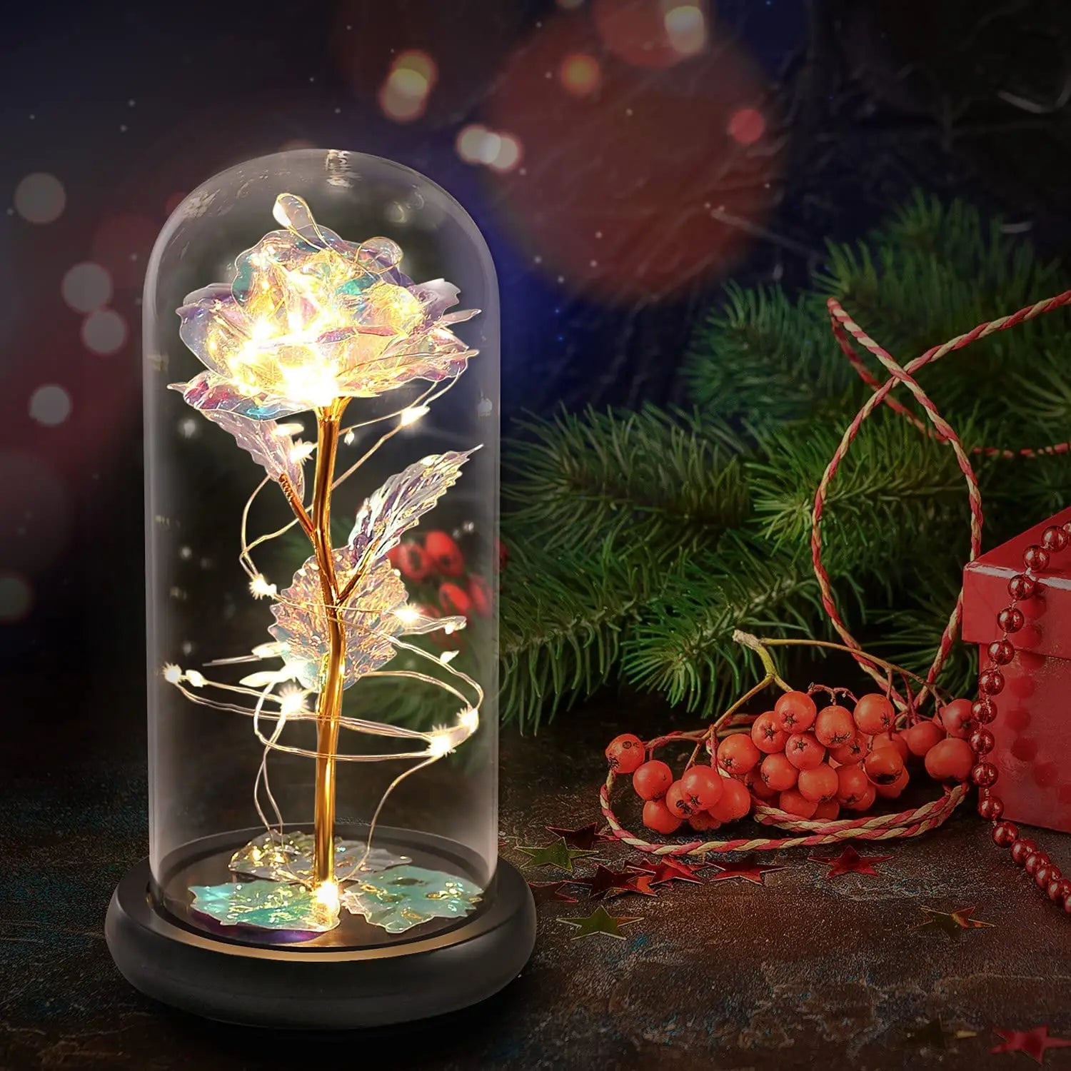 Forever Flower Artificial Light-up Rose Gift - SP BOUTIQUE