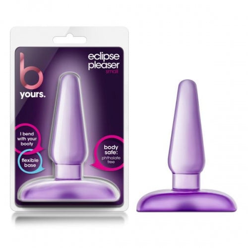 B Yours Eclipse Pleaser Small Butt Plug Purple - SP BOUTIQUE