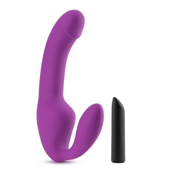 Temptasia Cyrus Strapless Silicone Dildo Purple - SP BOUTIQUE