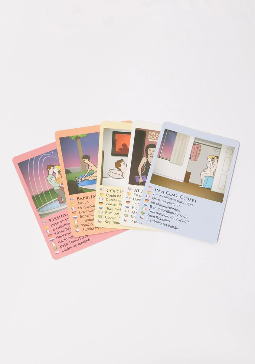 Adventurous Sex Game with 50 Provocative Position Cards for Unforgettable Fantasies - SP BOUTIQUE