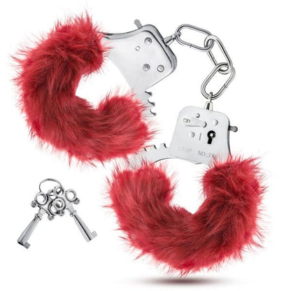 Temptasia Plush Fur Cuffs Handcuffs - SP BOUTIQUE