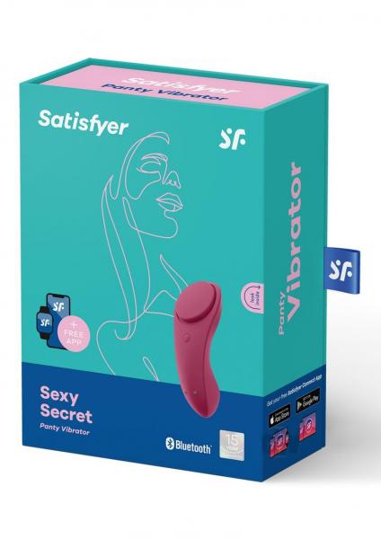 Satisfyer Sexy Secret Wine Red - SP BOUTIQUE