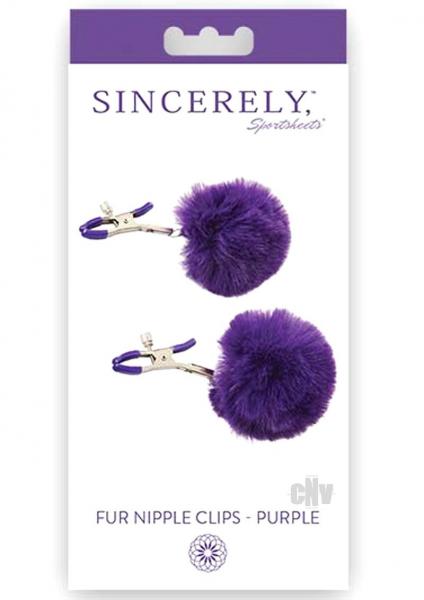 Sincerely Fur Nipple Clips Adjustable Nipple Clamps - SP BOUTIQUE