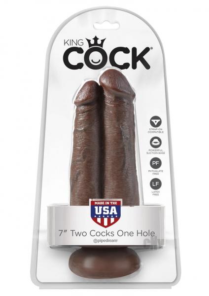 King Cock Two Cocks One Hole Dildo - SP BOUTIQUE