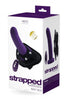 Strapped Silicone Rechargeable Vibrating Strap On with Remote Control - SP BOUTIQUE
