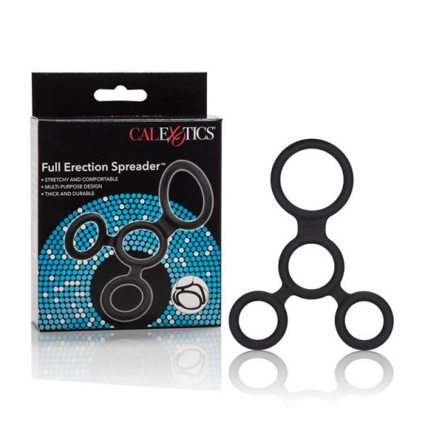 Full Erection Spreader Ring Black - SP BOUTIQUE
