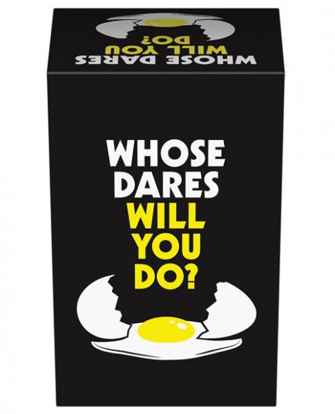 Whose Dares Will You Do? Hilarious Adult Party Game for Outrageous Fun and Risque Challenges - SP BOUTIQUE