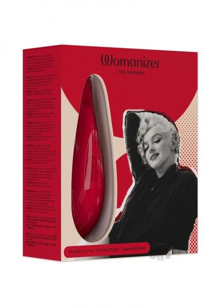Womanizer Marilyn Monroe Special Edition - 10 Intensity Levels, Pleasure Air Technology, Afterglow - SP BOUTIQUE