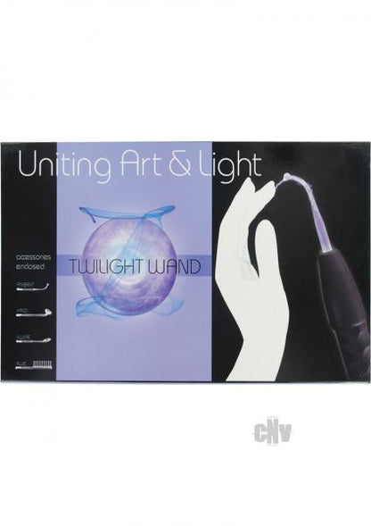 Zeus Twilight Wand - 4 Interchangeable Glass Attachments for Sensational Light &amp; Stimulation - SP BOUTIQUE
