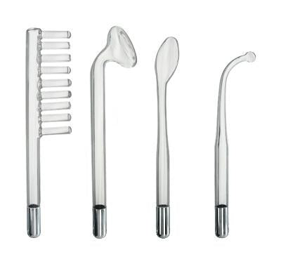 Zeus Twilight Wand - 4 Interchangeable Glass Attachments for Sensational Light &amp; Stimulation - SP BOUTIQUE