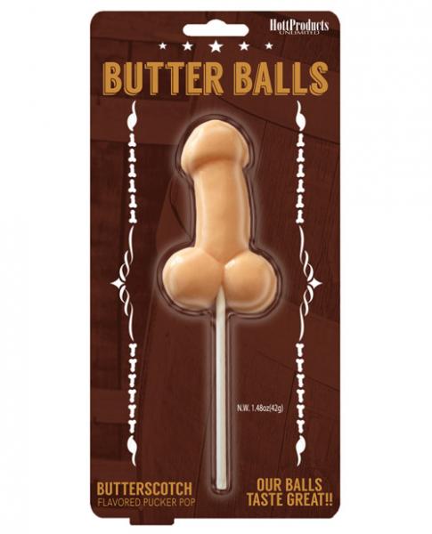 Butter Balls Pecker Pop Butterscotch SP BOUTIQUE