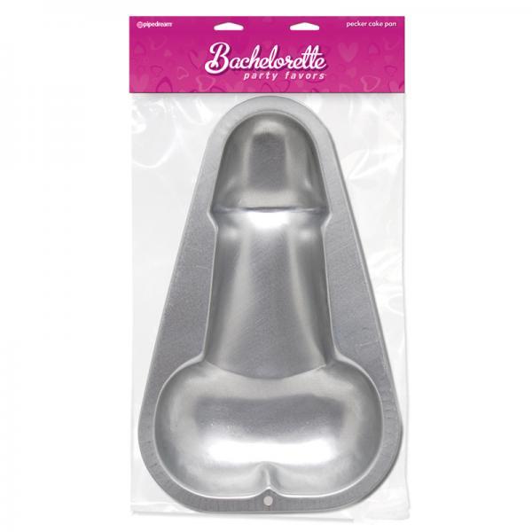 Bachelorette Party Pecker Cake Pan 10&quot; x 6&quot; for Hilarious Desserts and Fun Celebrations - SP BOUTIQUE