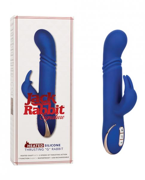 Jack Rabbit® Signature Heated Silicone Thrusting &quot;G&quot; Rabbit CALEXOTIC