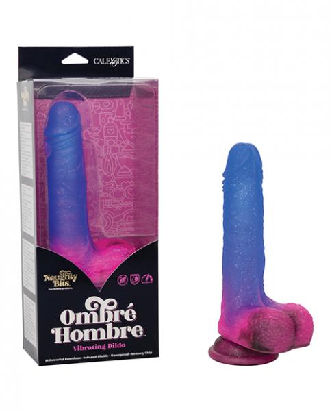 Naughty Bits Ombré Hombre Vibrating Dildo - SP BOUTIQUE