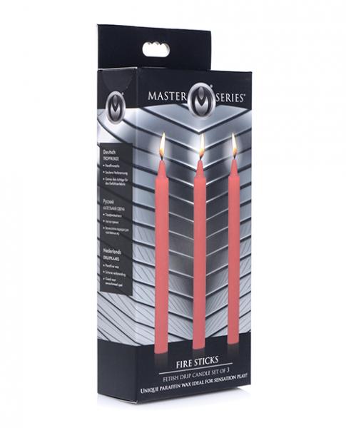 Master Series Fetish Drip Candles Set of 3 - SP BOUTIQUE