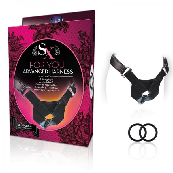 SX For You Beginners Harness Black - SP BOUTIQUE