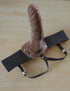 8 Inch Hollow Strap On Dildo With Adjustable Harness - Perfect For ED, Couples & Extra Pleasure - SP BOUTIQUE