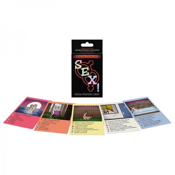 Adventurous Sex Game with 50 Provocative Position Cards for Unforgettable Fantasies - SP BOUTIQUE