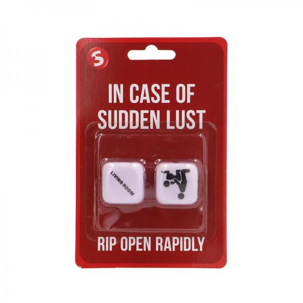 In Case Of Sudden Lust Sex Dice - SP BOUTIQUE