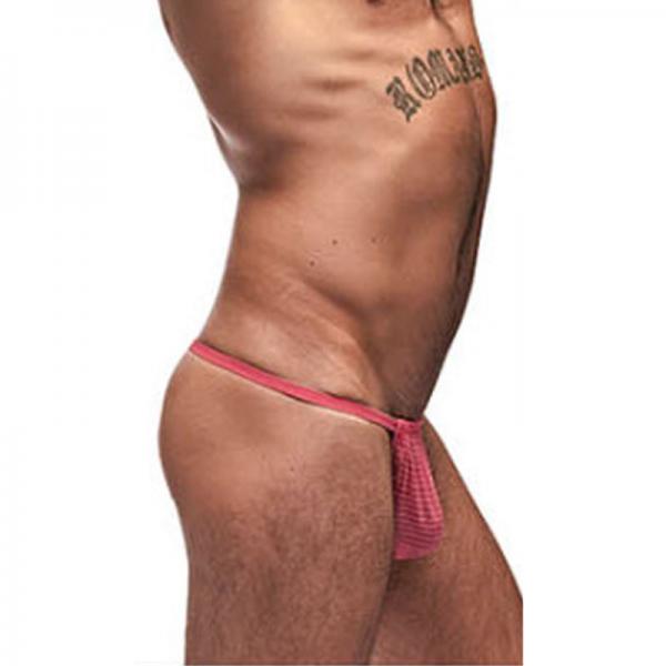 Male Power Mesh Rib Posing Strap - SP BOUTIQUE