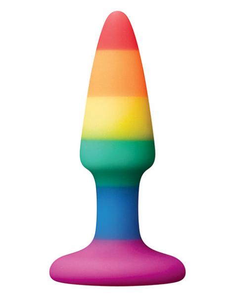 Colours Pride Edition Pleasure Plug Rainbow - SP BOUTIQUE