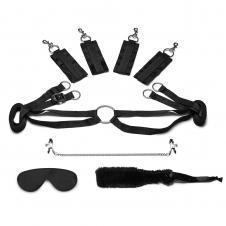 Bedspreader Fuzzy Lovers 4pc Set - SP BOUTIQUE