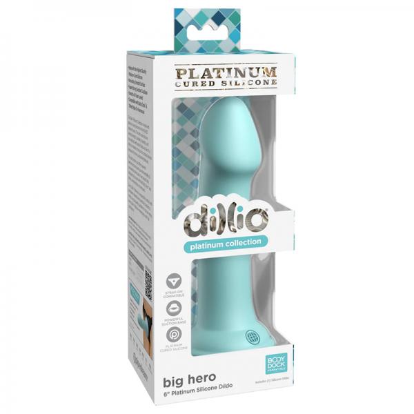 Dillio Platinum Big Hero Silicone Dildo - SP BOUTIQUE