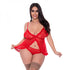 Magic Silk Ooh La Lace Babydoll & Split-crotch Panty Set - SP BOUTIQUE