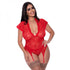 Magic Silk Ooh La Lace Cap Sleeve Basque & Tanga Set - SP BOUTIQUE