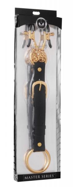 Penitentiary Nipple Clamps And Cock Ring Set - SP BOUTIQUE