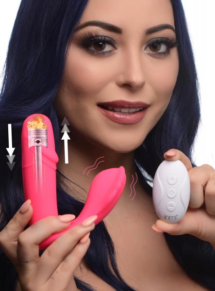 Panty Thumper 7x Thumping Silicone Vibrator With Remote Control - SP BOUTIQUE