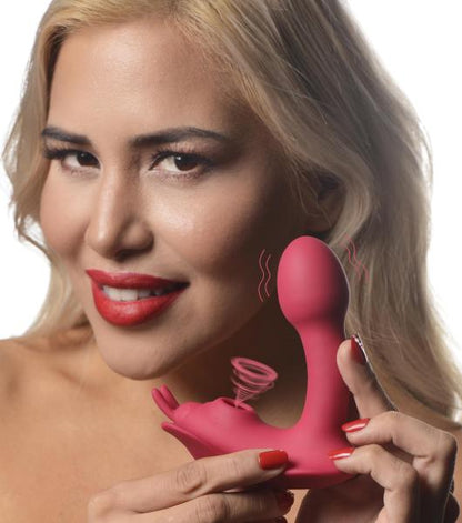 Butterfly Tease 10x Clitoral Suction Silicone Stimulator - SP BOUTIQUE