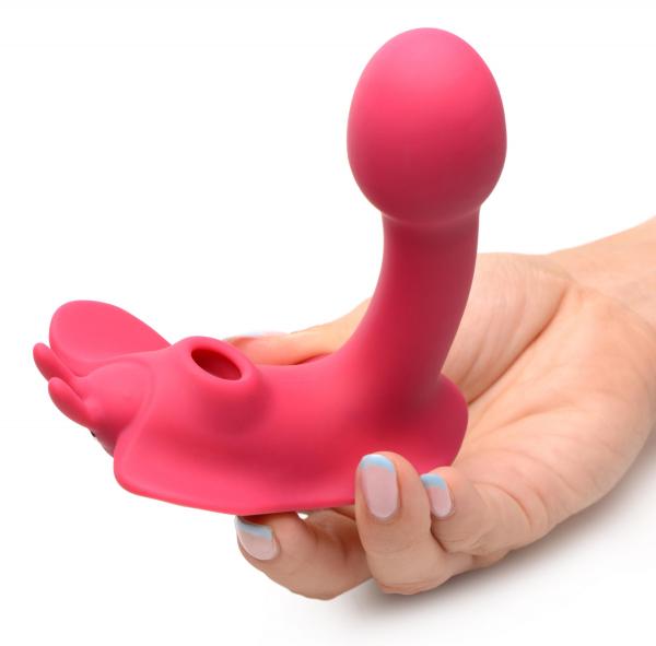 Butterfly Tease 10x Clitoral Suction Silicone Stimulator - SP BOUTIQUE