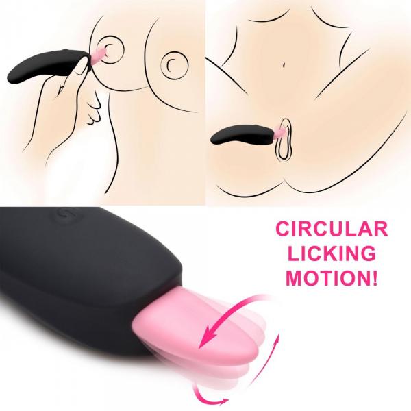 Luscious Licker 7X Silicone Licking Tongue - SP BOUTIQUE