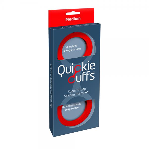 Quickie Cuffs - Flexible Silicone Restraints for Comfortable Control Anytime, Anywhere - SP BOUTIQUE