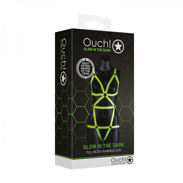 Ouch! Glow Full Body Harness - SP BOUTIQUE