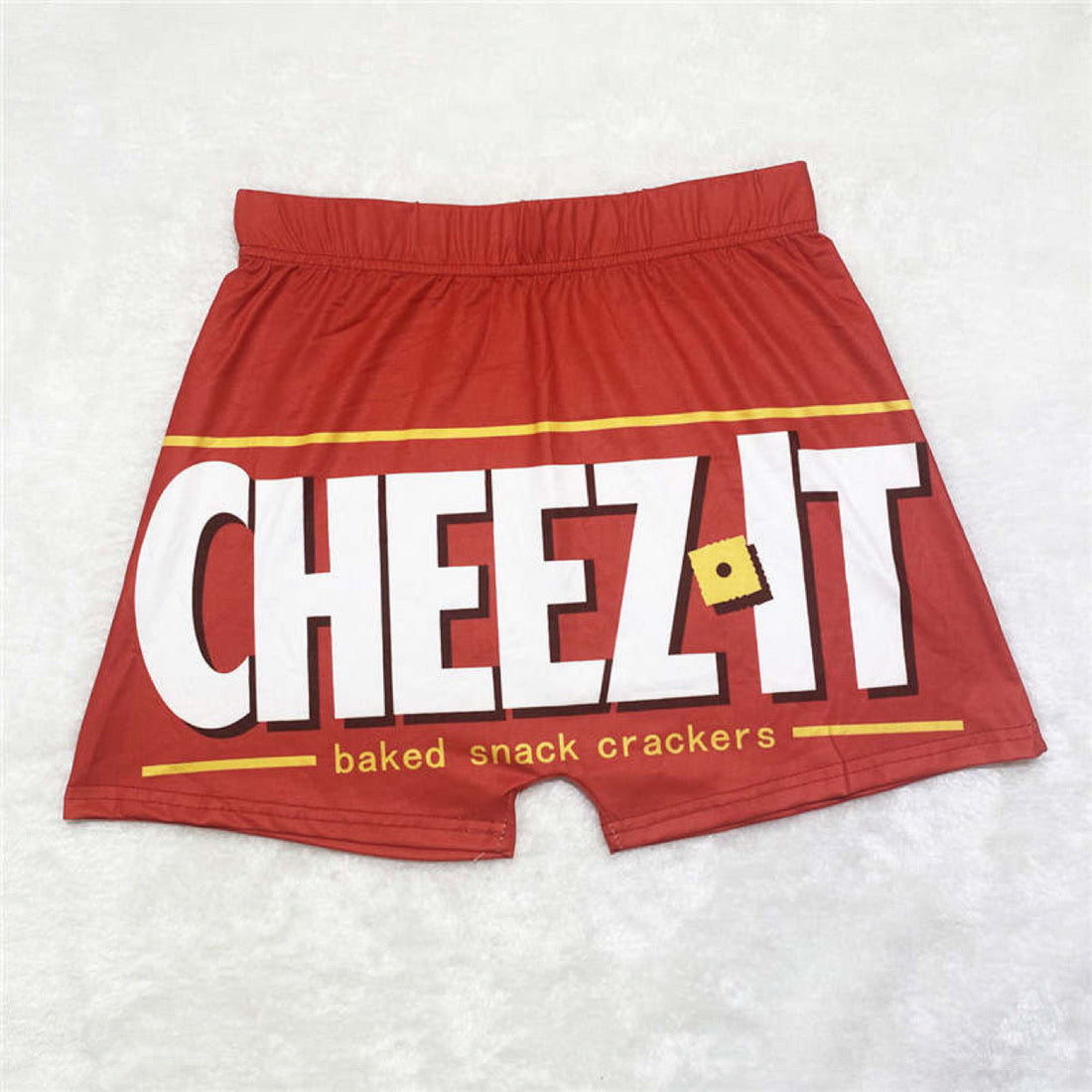 CHEEZ IT SNACK SHORTS - SP BOUTIQUE