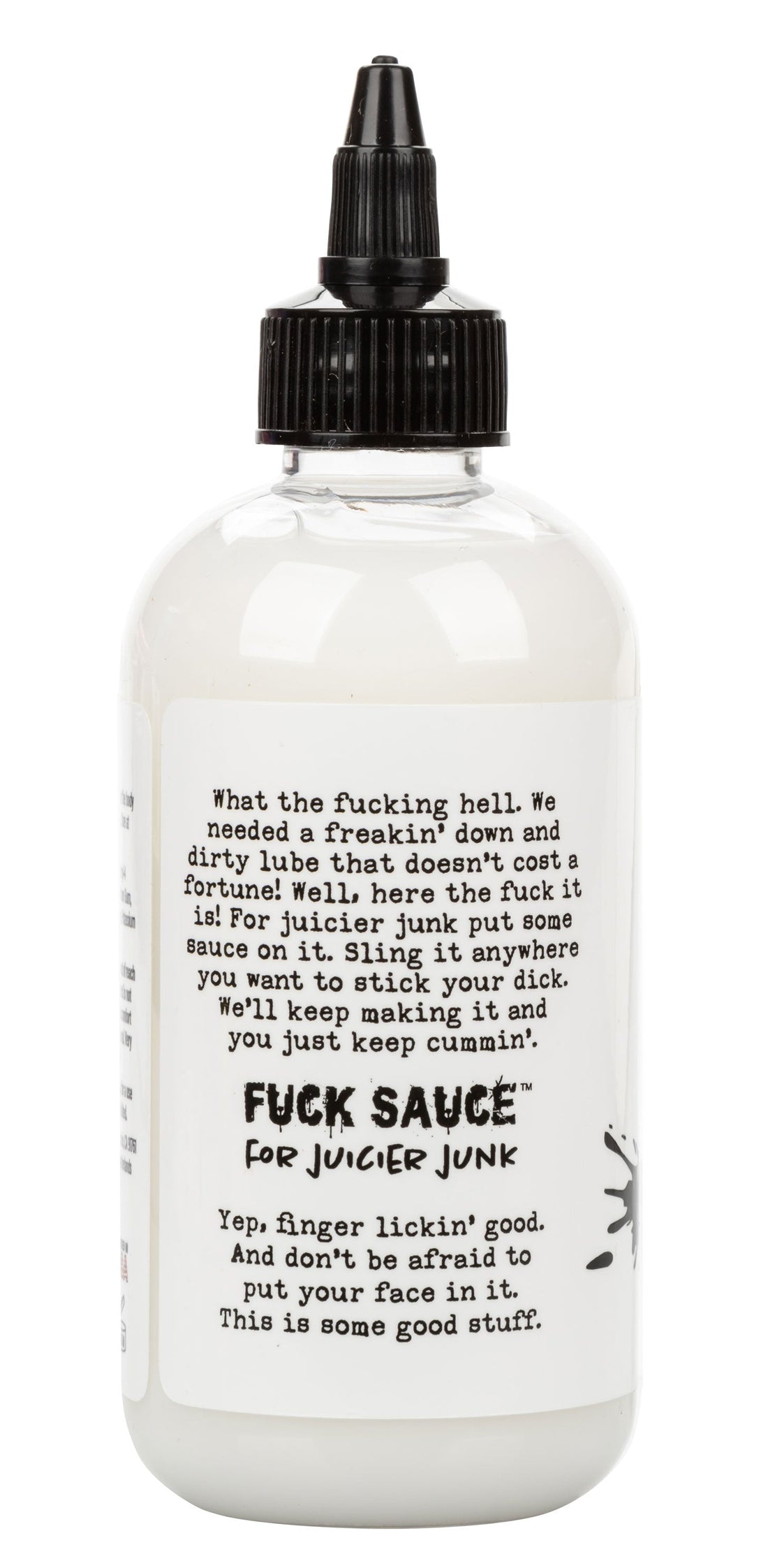 Fuck Sauce Cum Scented Lubricant 8 Oz - SP BOUTIQUE