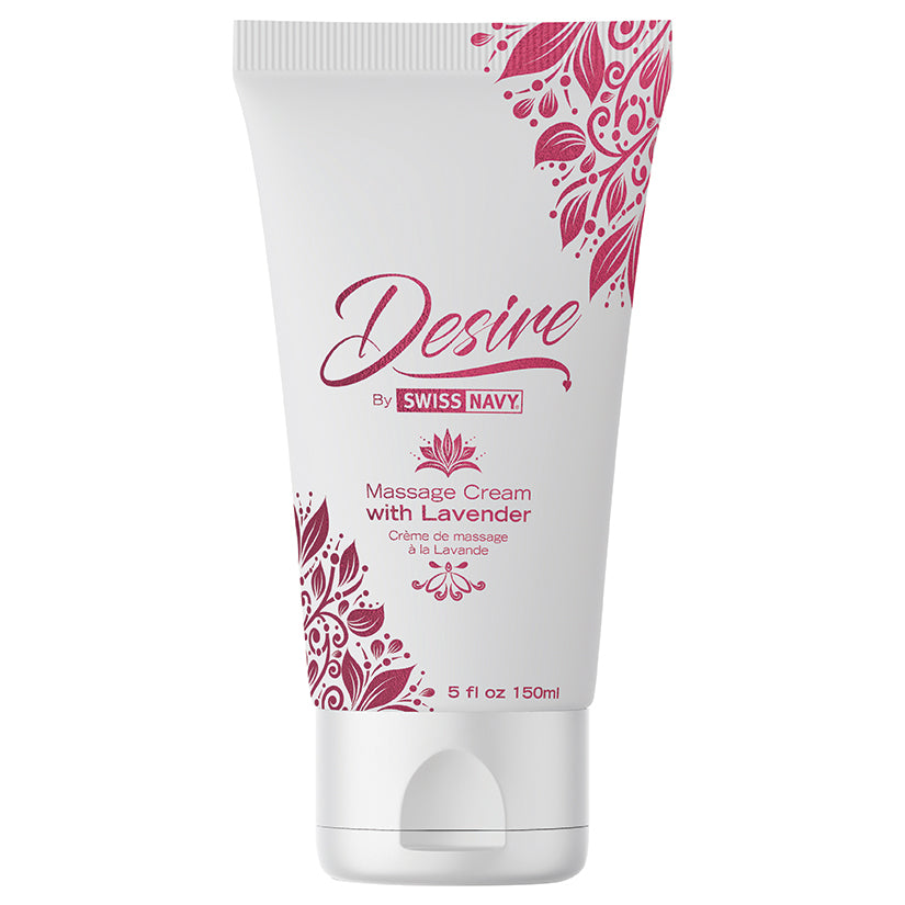 Desire By Swiss Navy Massage Cream W/Lavender 5oz - SP BOUTIQUE
