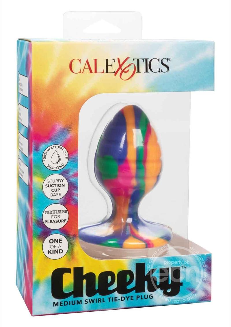 Cheeky Swirl Tie-Dye Silicone Plug - SP BOUTIQUE