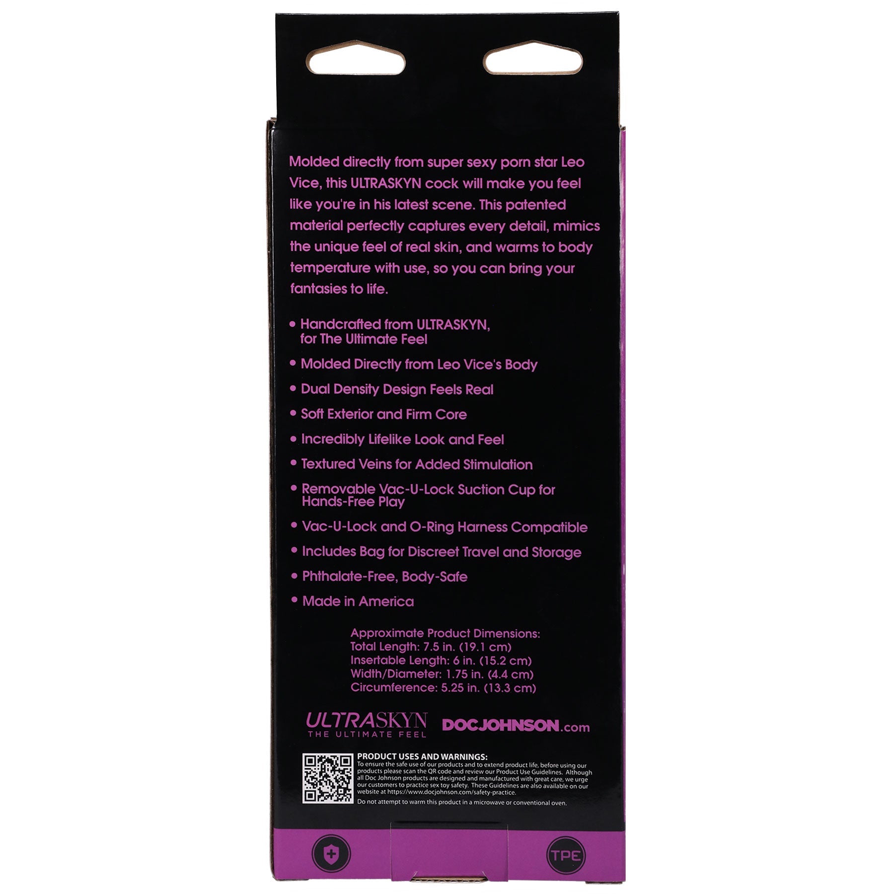 Signature Cocks - Leo Vice - With Removable Vac-U-Lock Suction Cup - SP BOUTIQUE